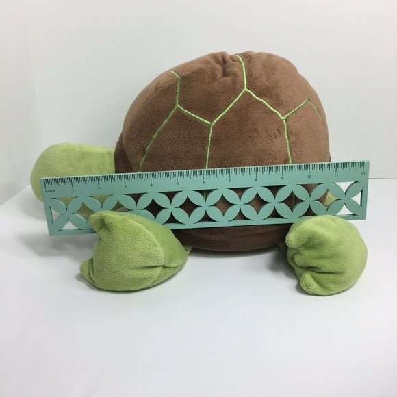 Circo Target Plush Turtle Tortoise Pillow Reptile Green Brown Bedding Decor Toy - Picture 9 of 12